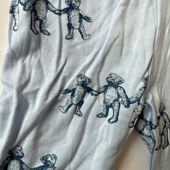 Kate Quinn Light Blue Bear Family Pants 3-6 - Picture 3 of 4